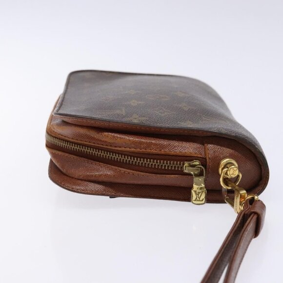 LOUIS VUITTON Monogram Orsay Clutch Bag LV Auth - Picture 4 of 16